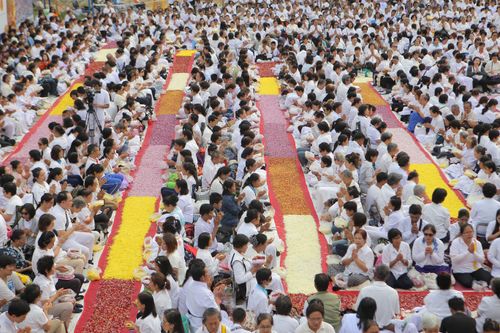 ภาพ No.33600:โครงการธรรมยาตรา เส้นทางพระผู้ปราบมาร ปีที่ 7 ณ วัดสองพี่น้อง