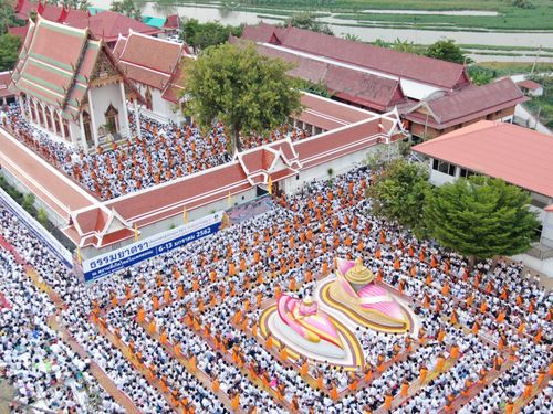 ภาพ No.33662:โครงการธรรมยาตรา เส้นทางพระผู้ปราบมาร ปีที่ 7 ณ วัดสองพี่น้อง