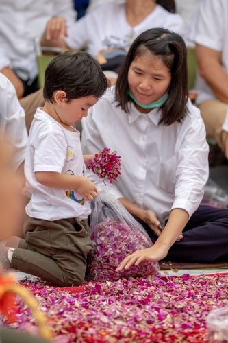 ภาพ No.33645:โครงการธรรมยาตรา เส้นทางพระผู้ปราบมาร ปีที่ 7 ณ วัดสองพี่น้อง