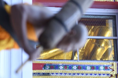 ภาพ No.33722:โครงการธรรมยาตรา เส้นทางพระผู้ปราบมาร ปีที่ 7 ณ วัดสองพี่น้อง