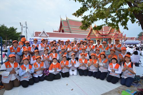 ภาพ No.33725:โครงการธรรมยาตรา เส้นทางพระผู้ปราบมาร ปีที่ 7 ณ วัดสองพี่น้อง