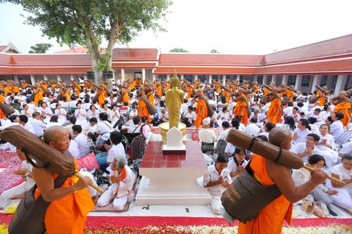 ภาพ No.33700:โครงการธรรมยาตรา เส้นทางพระผู้ปราบมาร ปีที่ 7 ณ วัดสองพี่น้อง