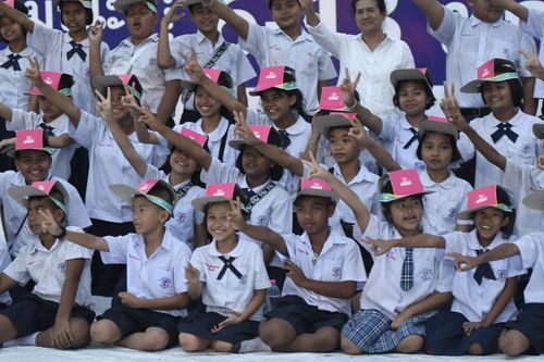 ภาพ No.33730:โครงการธรรมยาตรา เส้นทางพระผู้ปราบมาร ปีที่ 7 ณ วัดสองพี่น้อง