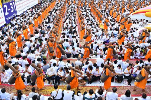 ภาพ No.33682:โครงการธรรมยาตรา เส้นทางพระผู้ปราบมาร ปีที่ 7 ณ วัดสองพี่น้อง