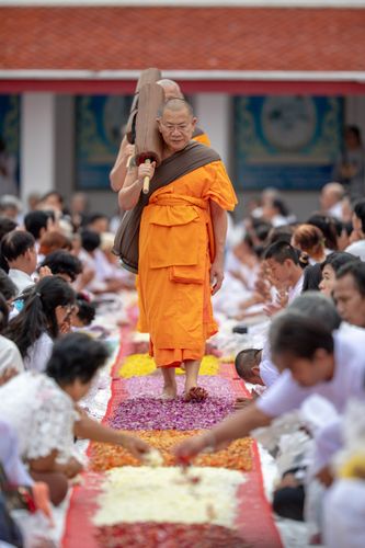 ภาพ No.33650:โครงการธรรมยาตรา เส้นทางพระผู้ปราบมาร ปีที่ 7 ณ วัดสองพี่น้อง