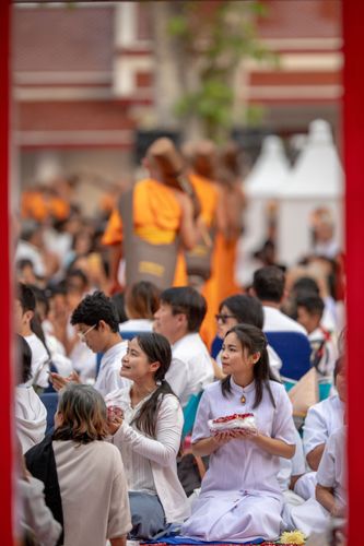 ภาพ No.33651:โครงการธรรมยาตรา เส้นทางพระผู้ปราบมาร ปีที่ 7 ณ วัดสองพี่น้อง