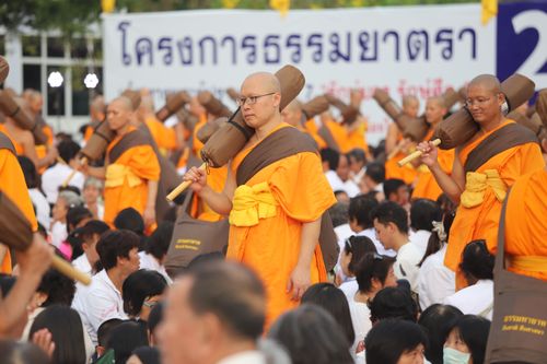 ภาพ No.33625:โครงการธรรมยาตรา เส้นทางพระผู้ปราบมาร ปีที่ 7 ณ วัดสองพี่น้อง