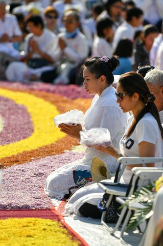 ภาพ No.33945:โครงการธรรมยาตรา เส้นทางพระผู้ปราบมาร ปีที่ 7 ณ วัดโบสถ์บน