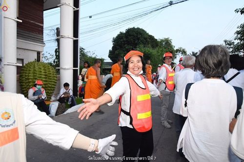 ภาพ No.33795:โครงการธรรมยาตรา เส้นทางพระผู้ปราบมาร ปีที่ 7 ณ วัดโบสถ์บน