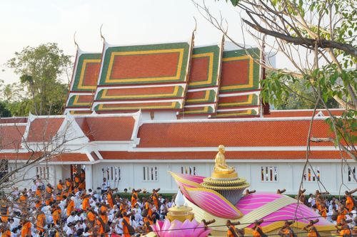 ภาพ No.34095:โครงการธรรมยาตรา เส้นทางพระผู้ปราบมาร ปีที่ 7 ณ วัดโบสถ์บน
