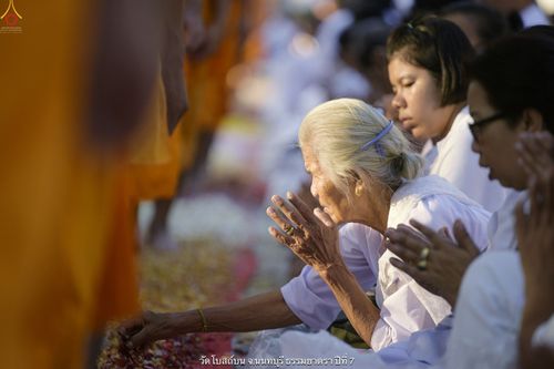 ภาพ No.33804:โครงการธรรมยาตรา เส้นทางพระผู้ปราบมาร ปีที่ 7 ณ วัดโบสถ์บน
