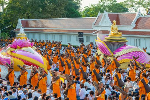 ภาพ No.34012:โครงการธรรมยาตรา เส้นทางพระผู้ปราบมาร ปีที่ 7 ณ วัดโบสถ์บน