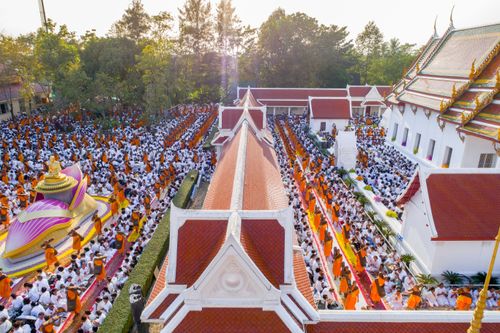 ภาพ No.33829:โครงการธรรมยาตรา เส้นทางพระผู้ปราบมาร ปีที่ 7 ณ วัดโบสถ์บน