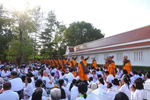 ภาพ No.33999:โครงการธรรมยาตรา เส้นทางพระผู้ปราบมาร ปีที่ 7 ณ วัดโบสถ์บน