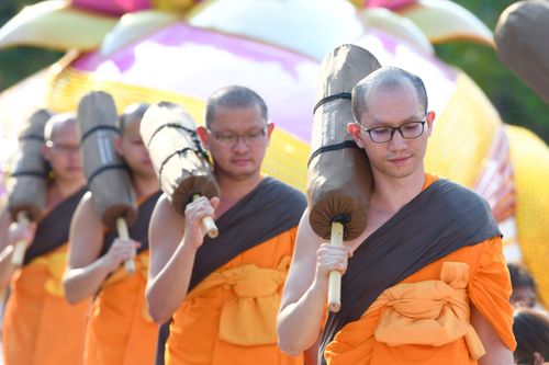 ภาพ No.33895:โครงการธรรมยาตรา เส้นทางพระผู้ปราบมาร ปีที่ 7 ณ วัดโบสถ์บน