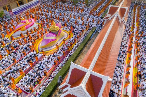 ภาพ No.33830:โครงการธรรมยาตรา เส้นทางพระผู้ปราบมาร ปีที่ 7 ณ วัดโบสถ์บน