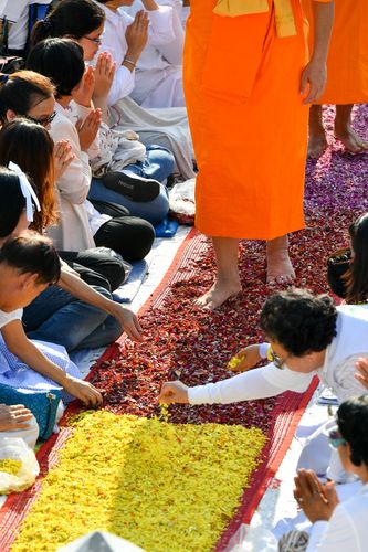 ภาพ No.33956:โครงการธรรมยาตรา เส้นทางพระผู้ปราบมาร ปีที่ 7 ณ วัดโบสถ์บน