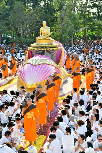 ภาพ No.33959:โครงการธรรมยาตรา เส้นทางพระผู้ปราบมาร ปีที่ 7 ณ วัดโบสถ์บน