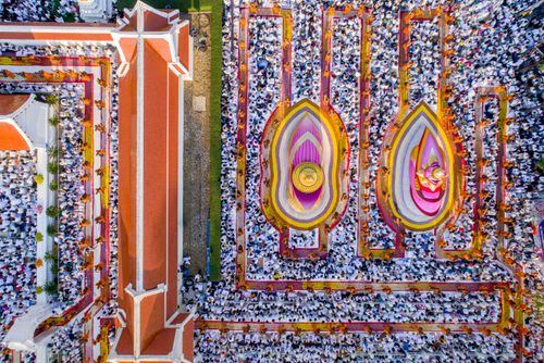 ภาพ No.33834:โครงการธรรมยาตรา เส้นทางพระผู้ปราบมาร ปีที่ 7 ณ วัดโบสถ์บน