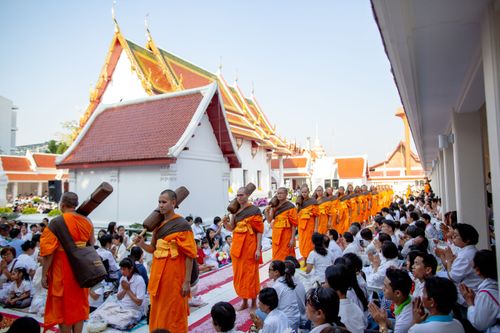 ภาพ No.33918:โครงการธรรมยาตรา เส้นทางพระผู้ปราบมาร ปีที่ 7 ณ วัดโบสถ์บน
