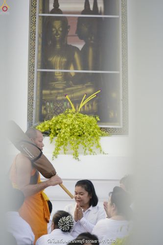 ภาพ No.33803:โครงการธรรมยาตรา เส้นทางพระผู้ปราบมาร ปีที่ 7 ณ วัดโบสถ์บน