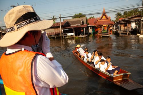 ภาพ No.33871:โครงการธรรมยาตรา เส้นทางพระผู้ปราบมาร ปีที่ 7 ณ วัดโบสถ์บน