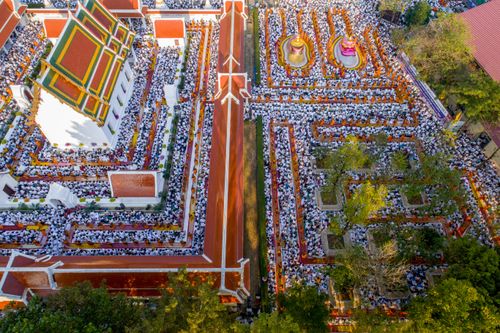 ภาพ No.33835:โครงการธรรมยาตรา เส้นทางพระผู้ปราบมาร ปีที่ 7 ณ วัดโบสถ์บน