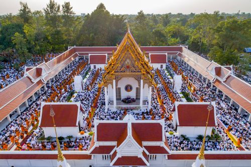 ภาพ No.33839:โครงการธรรมยาตรา เส้นทางพระผู้ปราบมาร ปีที่ 7 ณ วัดโบสถ์บน