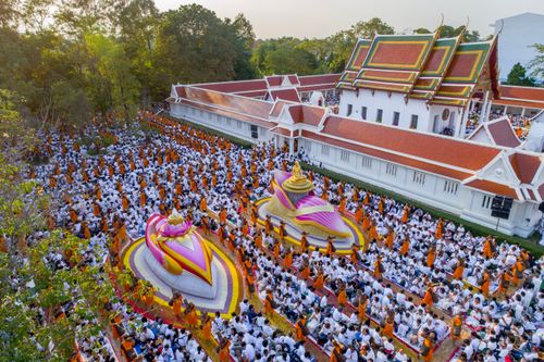 ภาพ No.33841:โครงการธรรมยาตรา เส้นทางพระผู้ปราบมาร ปีที่ 7 ณ วัดโบสถ์บน
