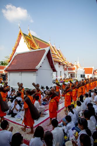 ภาพ No.33916:โครงการธรรมยาตรา เส้นทางพระผู้ปราบมาร ปีที่ 7 ณ วัดโบสถ์บน