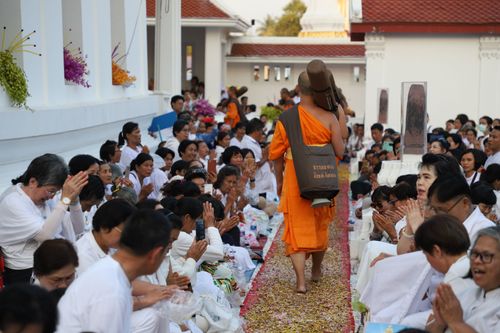 ภาพ No.33995:โครงการธรรมยาตรา เส้นทางพระผู้ปราบมาร ปีที่ 7 ณ วัดโบสถ์บน