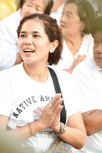 ภาพ No.33899:โครงการธรรมยาตรา เส้นทางพระผู้ปราบมาร ปีที่ 7 ณ วัดโบสถ์บน