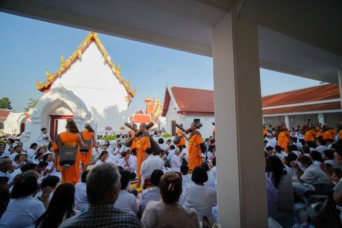 ภาพ No.34059:โครงการธรรมยาตรา เส้นทางพระผู้ปราบมาร ปีที่ 7 ณ วัดโบสถ์บน