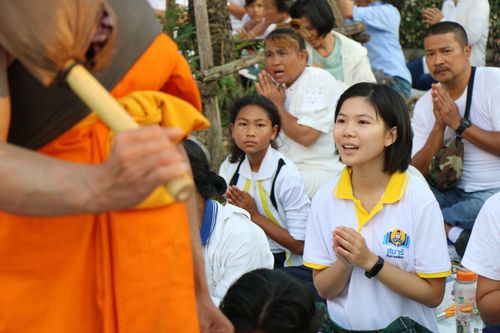 ภาพ No.34122:โครงการธรรมยาตรา เส้นทางพระผู้ปราบมาร ปีที่ 7 ณ วัดโบสถ์บน