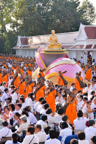 ภาพ No.33969:โครงการธรรมยาตรา เส้นทางพระผู้ปราบมาร ปีที่ 7 ณ วัดโบสถ์บน
