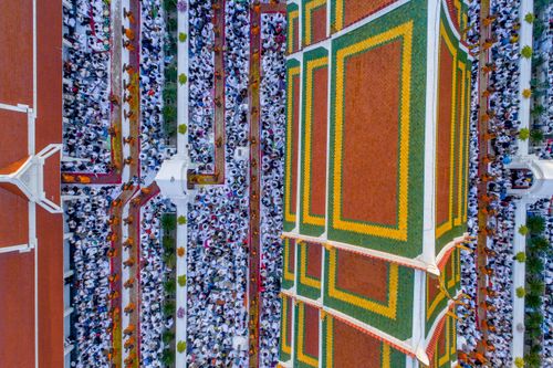 ภาพ No.33846:โครงการธรรมยาตรา เส้นทางพระผู้ปราบมาร ปีที่ 7 ณ วัดโบสถ์บน