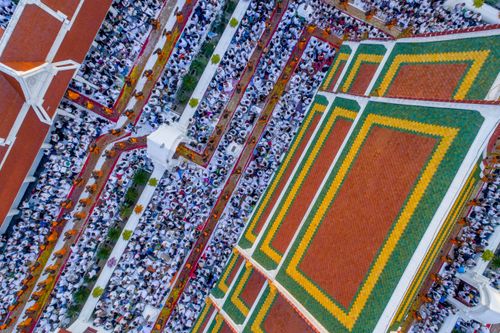 ภาพ No.33847:โครงการธรรมยาตรา เส้นทางพระผู้ปราบมาร ปีที่ 7 ณ วัดโบสถ์บน