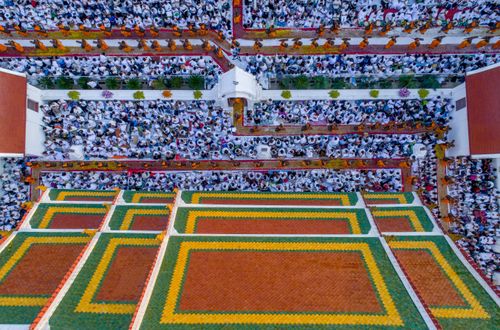 ภาพ No.33849:โครงการธรรมยาตรา เส้นทางพระผู้ปราบมาร ปีที่ 7 ณ วัดโบสถ์บน