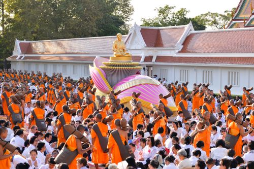 ภาพ No.33981:โครงการธรรมยาตรา เส้นทางพระผู้ปราบมาร ปีที่ 7 ณ วัดโบสถ์บน