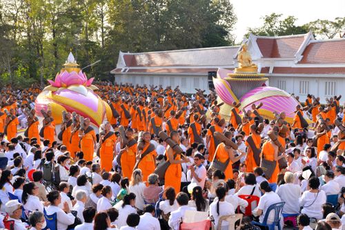 ภาพ No.33975:โครงการธรรมยาตรา เส้นทางพระผู้ปราบมาร ปีที่ 7 ณ วัดโบสถ์บน