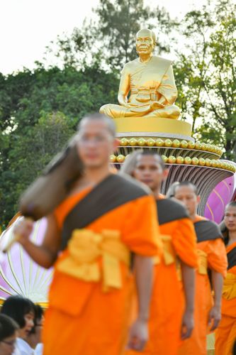 ภาพ No.33983:โครงการธรรมยาตรา เส้นทางพระผู้ปราบมาร ปีที่ 7 ณ วัดโบสถ์บน