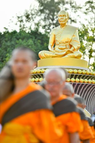 ภาพ No.33985:โครงการธรรมยาตรา เส้นทางพระผู้ปราบมาร ปีที่ 7 ณ วัดโบสถ์บน