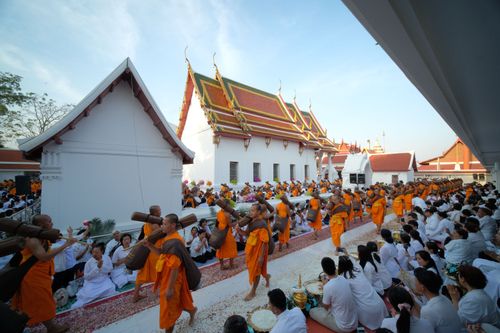ภาพ No.34073:โครงการธรรมยาตรา เส้นทางพระผู้ปราบมาร ปีที่ 7 ณ วัดโบสถ์บน