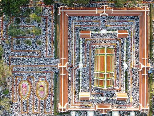 ภาพ No.33938:โครงการธรรมยาตรา เส้นทางพระผู้ปราบมาร ปีที่ 7 ณ วัดโบสถ์บน