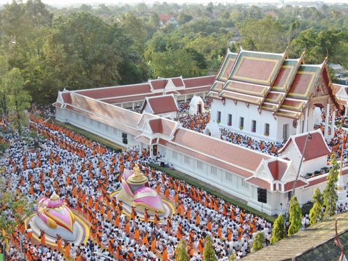 ภาพ No.33937:โครงการธรรมยาตรา เส้นทางพระผู้ปราบมาร ปีที่ 7 ณ วัดโบสถ์บน