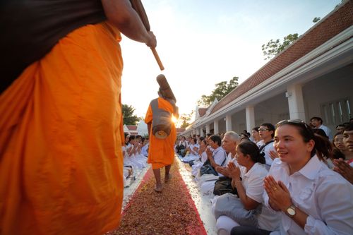 ภาพ No.34086:โครงการธรรมยาตรา เส้นทางพระผู้ปราบมาร ปีที่ 7 ณ วัดโบสถ์บน