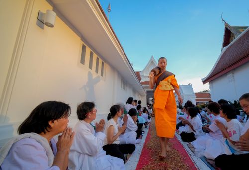 ภาพ No.34084:โครงการธรรมยาตรา เส้นทางพระผู้ปราบมาร ปีที่ 7 ณ วัดโบสถ์บน