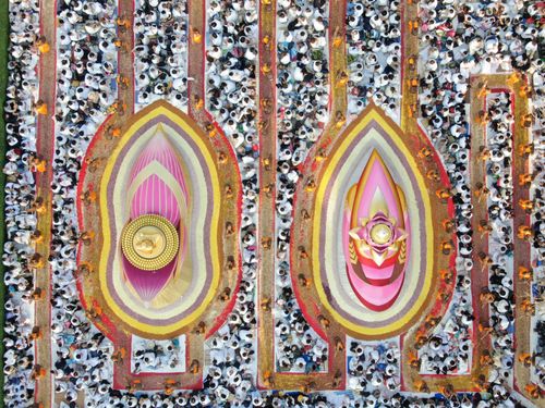 ภาพ No.33939:โครงการธรรมยาตรา เส้นทางพระผู้ปราบมาร ปีที่ 7 ณ วัดโบสถ์บน