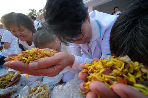 ภาพ No.34091:โครงการธรรมยาตรา เส้นทางพระผู้ปราบมาร ปีที่ 7 ณ วัดโบสถ์บน