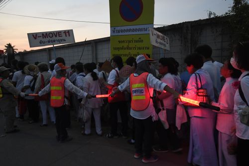 ภาพ No.34037:โครงการธรรมยาตรา เส้นทางพระผู้ปราบมาร ปีที่ 7 ณ วัดโบสถ์บน